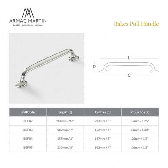 Bakes 203 Pull Handle