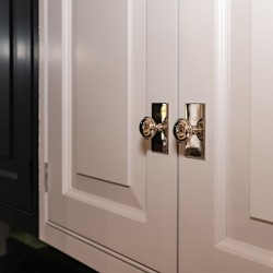 Queslett gomb téglalap alakú hátlappal