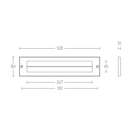 Basics LB535BI belső levélnyílás