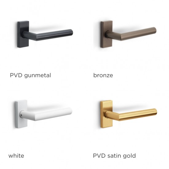 Basics LB2-19Q32 keskeny rozettás kilincs