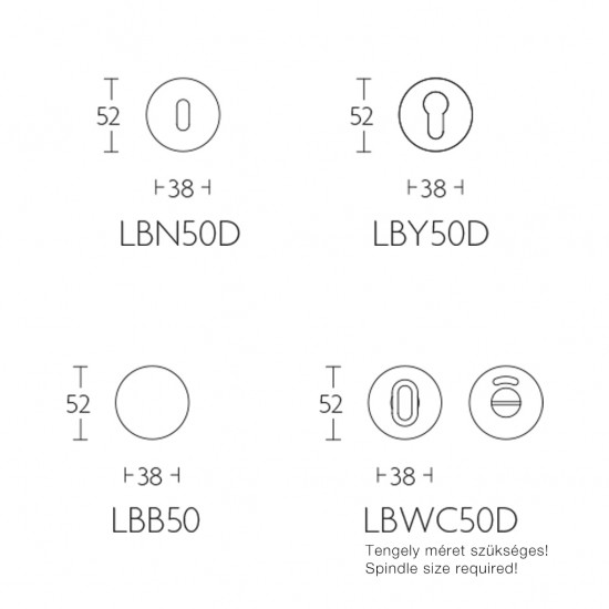 Basics LB20 kilincs