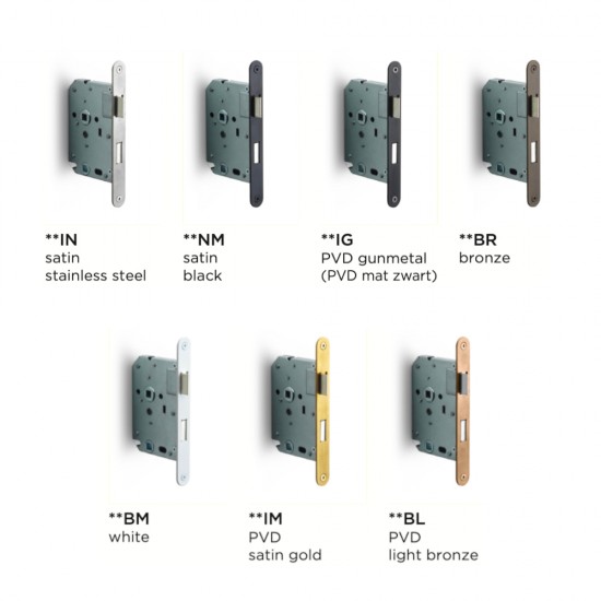 Basics WC bevésőzár szett (50/63)