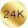 24K gold